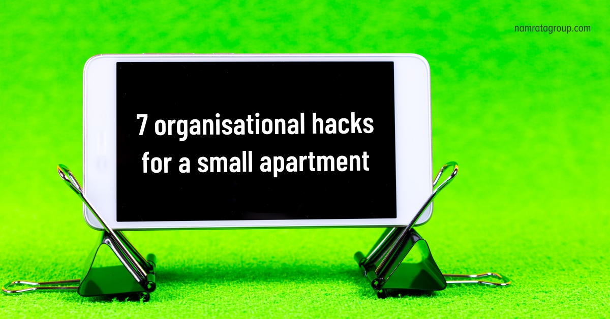 7 organisational hacks for a small apartment
