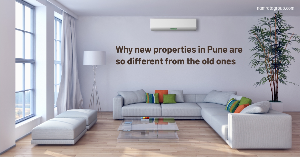 The difference Between the old and new Properties of pune.