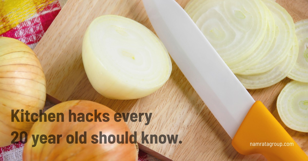 Kitchen hacks every 20 year old should know.