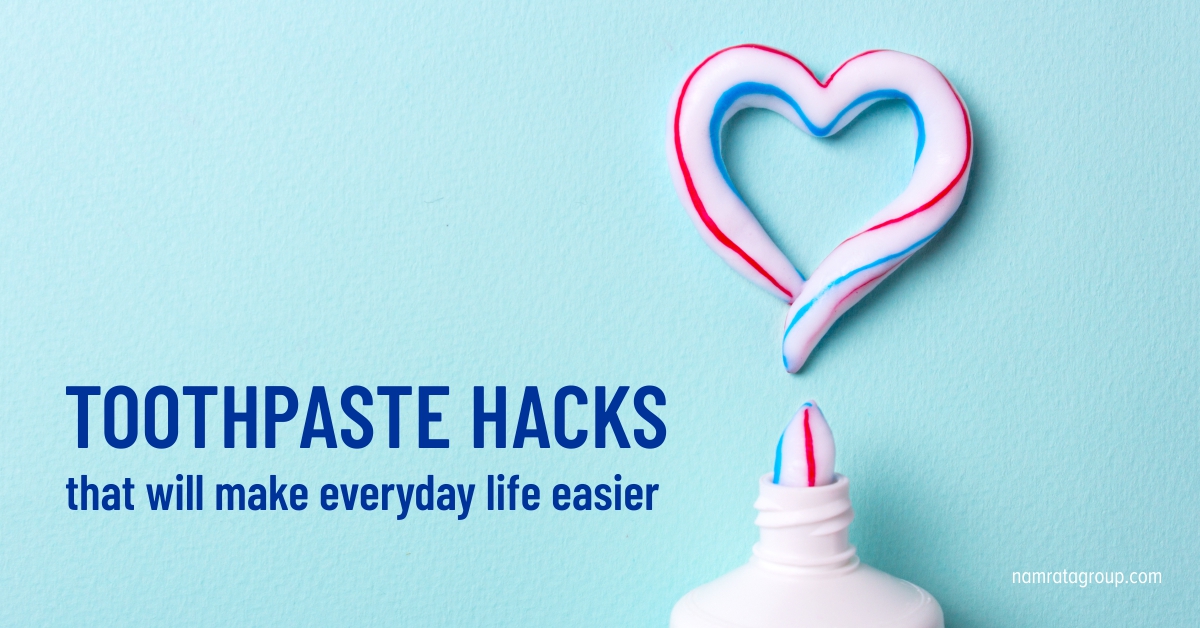 Toothpaste hacks that will make everyday life easier