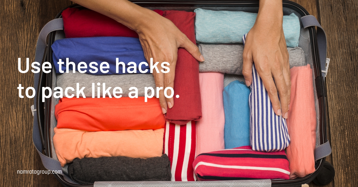 Use these hacks to pack like a pro.