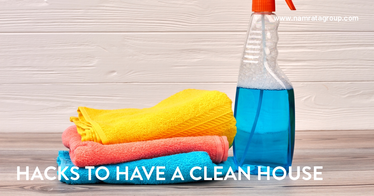 Use these hacks to have a clean house in no time.