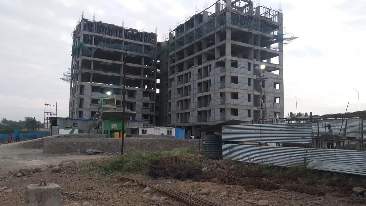 Happycity Talegaon Varale Construction Updates December 2019
