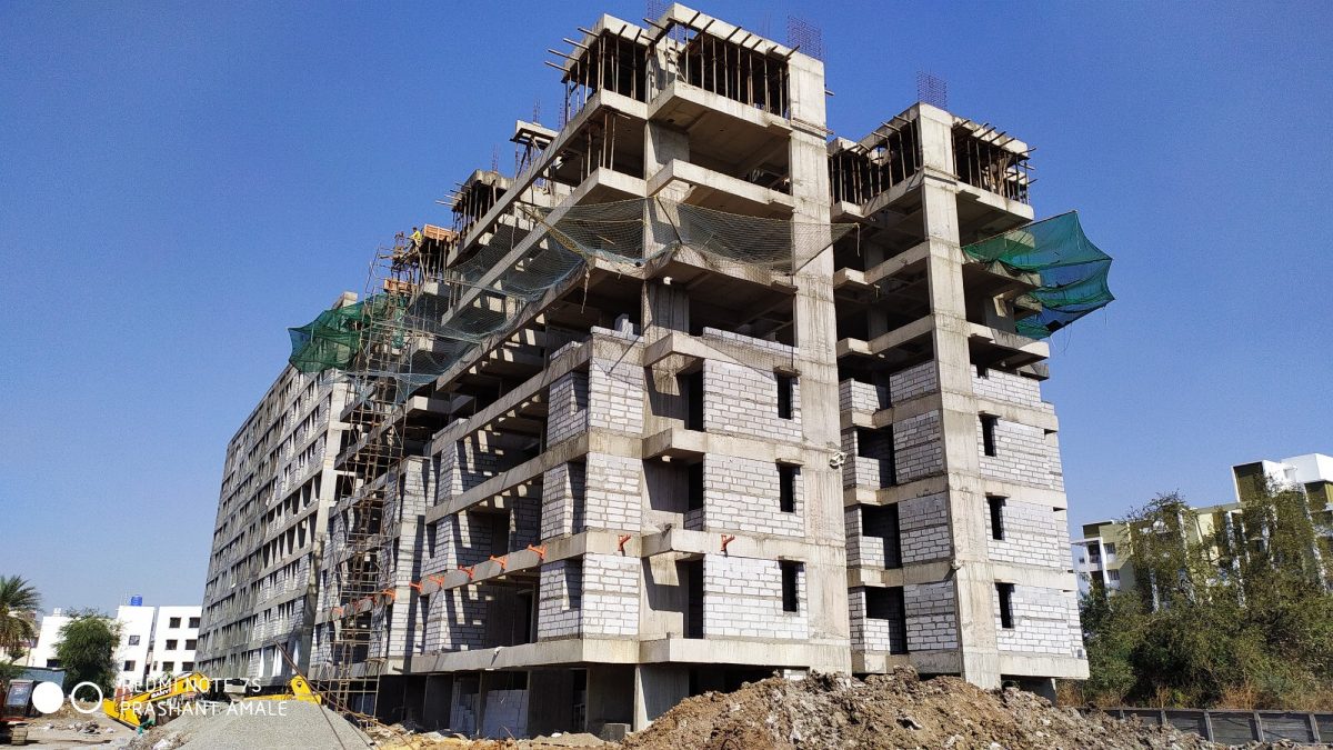 Happycity Talegaon Jijamata Chowk Construction Updates March 2020