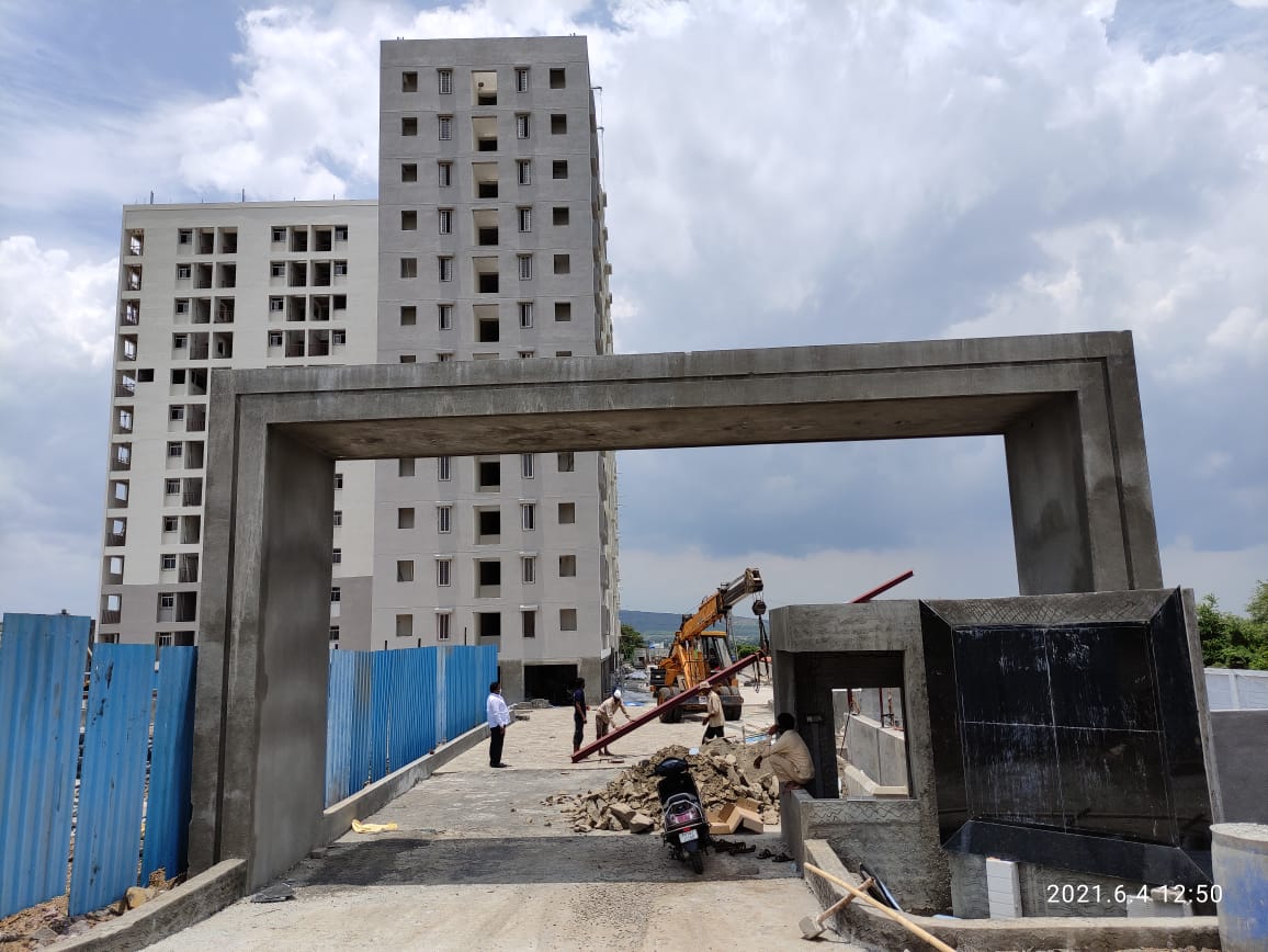 Happycity Varale Talegaon Construction Updates April 2021